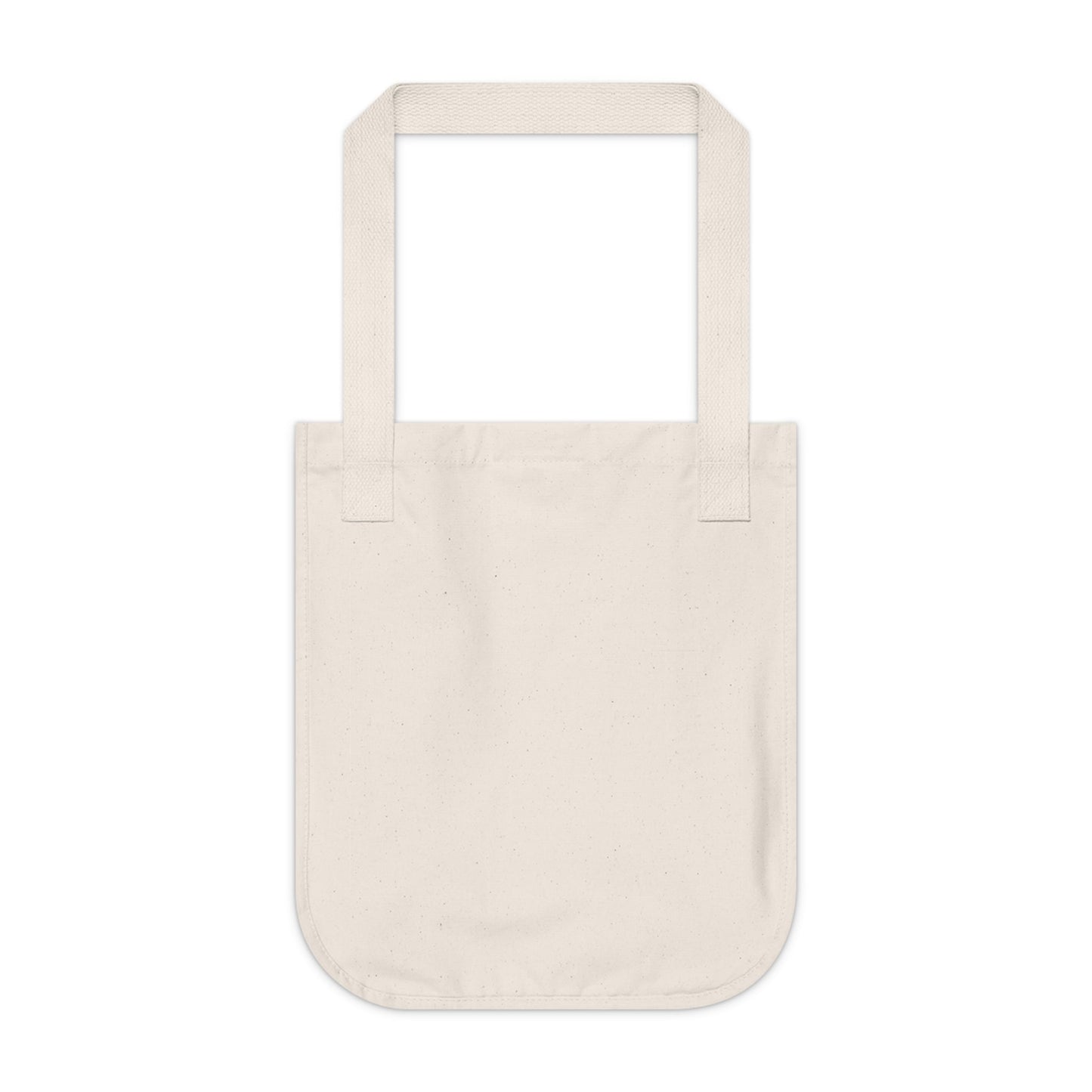 Organic Canvas Tote Bag with 'Inner Garden' I Original Artwork by American Artist Barbara Cleary-1