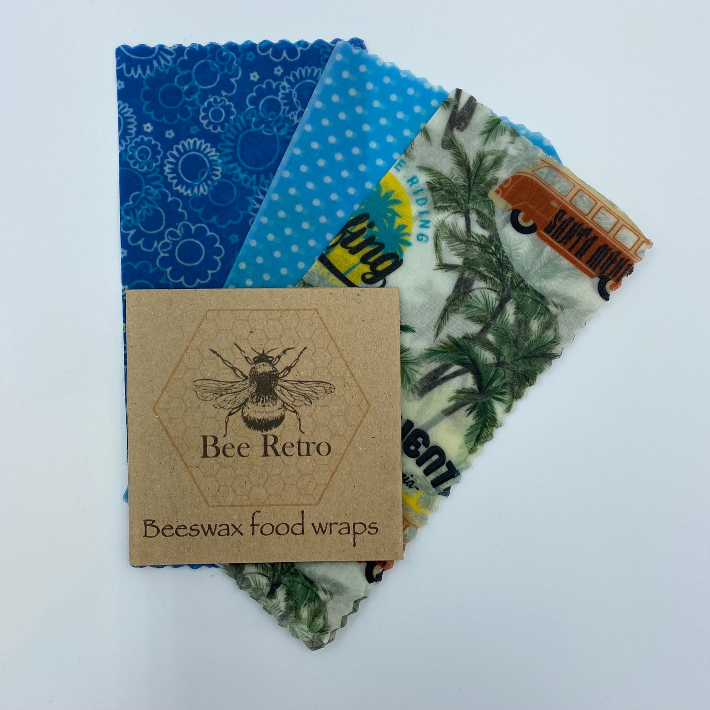 California Dreaming Eco Friendly Beeswax Wraps-5