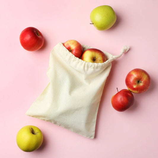 Cotton Produce Bags- Set of 3-1