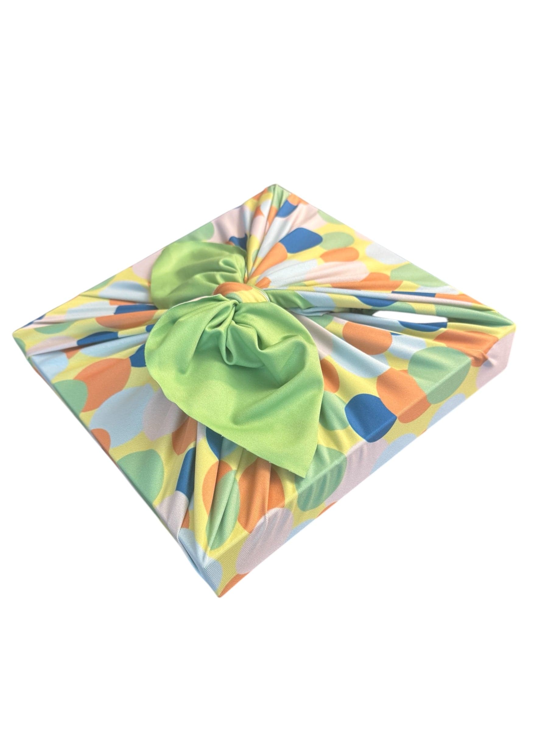 Large Reusable Cloth Furoshiki Gift Wrap | Polka Dots-1